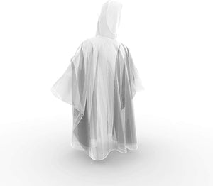 Hagon PRO Disposable Rain Ponchos for Adults (5 Pack)