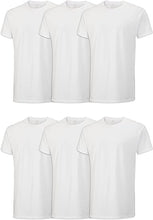 Load image into Gallery viewer, Fruit of the Loom Men&#39;s Eversoft Cotton Stay Tucked Crew T-Shirt