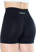 Load image into Gallery viewer, AUROLA Intensify Workout Shorts for Women Seamless Scrunch Short Gym Yoga Running Sport Active Exercise Fitness Shorts