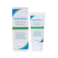 Load image into Gallery viewer, Vanicream Daily Facial Moisturizer With Ceramides and Hyaluronic Acid - Formulated Without Common Irritants for Those with Sensitive Skin, 3 fl oz (Pack of 1)