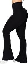 Load image into Gallery viewer, Sunzel Flare Leggings, Crossover Yoga Pants with Tummy Control, High-Waisted and Wide Leg