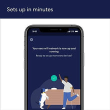 Load image into Gallery viewer, Amazon eero Pro 6 mesh Wi-Fi 6 router | Fast and reliable gigabit speeds | connect 75+ devices | Coverage up to 2,000 sq. ft. | 2020 release