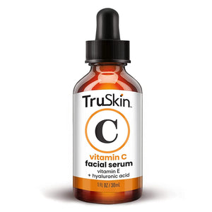 TruSkin Vitamin C Serum for Face – Anti Aging Face & Eye Serum with Vitamin C, Hyaluronic Acid, Vitamin E – Brightening Serum for Dark Spots, Even Skin Tone, Eye Area, Fine Lines & Wrinkles, 1 Fl Oz