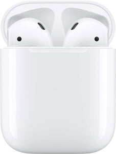 Apple AirPods (2nd Generation) Wireless Earbuds with Lightning Charging Case Included. Over 24 Hours of Battery Life, Effortless Setup. Bluetooth Headphones for iPhone