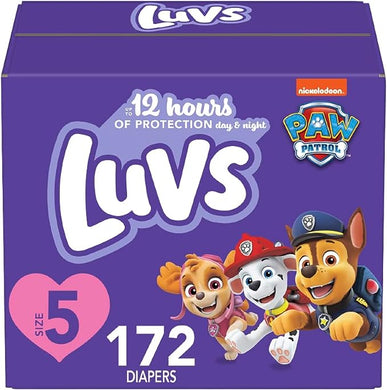 Luvs Diapers Size 5, 172 count - Disposable Diapers