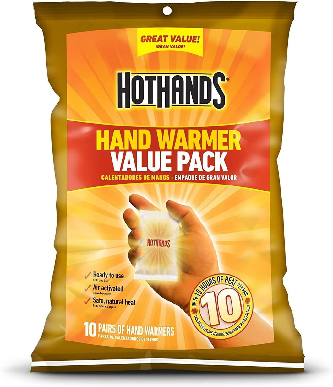 HotHands Hand Warmer Value Pack( 10 count)