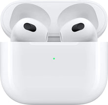 Load image into Gallery viewer, Apple AirPods (3rd Generation) Wireless Earbuds with Lightning Charging Case. Spatial Audio, Sweat and Water Resistant, Up to 30 Hours of Battery Life. Bluetooth Headphones for iPhone