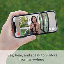 Load image into Gallery viewer, Ring Video Doorbell - 1080p HD video, real-time home monitoring, privacy controls, simple setup, Works with Alexa | Satin Nickel