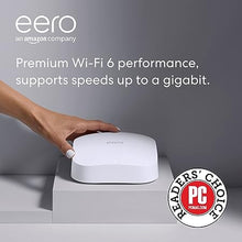 Load image into Gallery viewer, Amazon eero Pro 6 mesh Wi-Fi 6 router | Fast and reliable gigabit speeds | connect 75+ devices | Coverage up to 2,000 sq. ft. | 2020 release