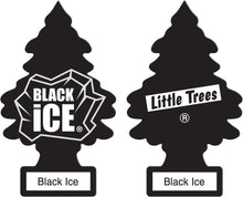 Load image into Gallery viewer, Little Trees Car Freshener, Black Ice, 10-Pack