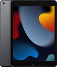 Load image into Gallery viewer, Apple iPad (9th Generation): with A13 Bionic chip, 10.2-inch Retina Display, 64GB, Wi-Fi, 12MP front/8MP Back Camera, Touch ID, All-Day Battery Life – Space Gray