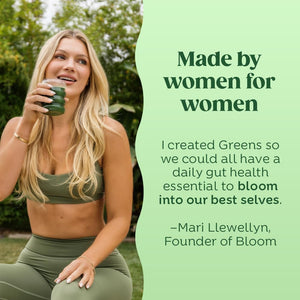 Bloom Nutrition Super Greens Powder Smoothie & Juice Mix - Probiotics for Digestive Health & Bloating Relief for Women, Digestive Enzymes with Superfoods Spirulina & Chlorella for Gut Health (Mango)