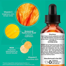 Load image into Gallery viewer, TruSkin Vitamin C Serum for Face – Anti Aging Face &amp; Eye Serum with Vitamin C, Hyaluronic Acid, Vitamin E – Brightening Serum for Dark Spots, Even Skin Tone, Eye Area, Fine Lines &amp; Wrinkles, 1 Fl Oz