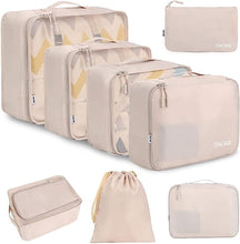 Load image into Gallery viewer, BAGAIL 8 Set Packing Cubes Luggage Packing Organizers for Travel Accessories