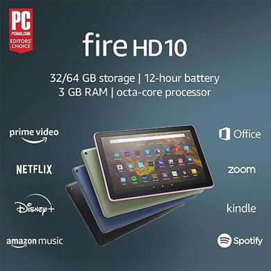 Amazon Fire HD 10 tablet, 10.1