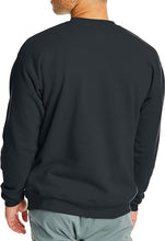 Load image into Gallery viewer, Hanes Men&#39;s EcoSmart Fleece Sweatshirt, Cotton-Blend Pullover, Crewneck Sweatshirt for Men (1 or 2 pack)