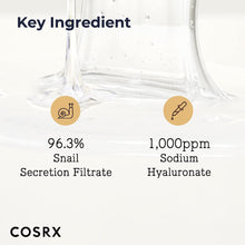 Load image into Gallery viewer, COSRX Snail Mucin 96% Power Repairing Essence 3.38 fl.oz 100ml, Hydrating Serum for Face with Snail Secretion Filtrate for Dull &amp; Damaged Skin, Not Tested on Animals, No Parabens, Korean Skincare