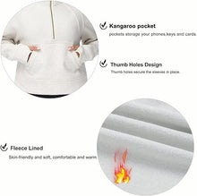 Load image into Gallery viewer, THE GYM PEOPLE Womens&#39; Half Zip Pullover Fleece Stand Collar Crop Sweatshirt with Pockets Thumb Hole