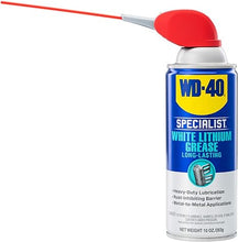 Load image into Gallery viewer, WD-40 Specialist White Lithium Grease Spray with SMART STRAW SPRAYS 2 WAYS, 10 OZ