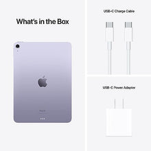 Load image into Gallery viewer, Apple iPad Air (5th Generation): with M1 chip, 10.9-inch Liquid Retina Display, 64GB, Wi-Fi 6, 12MP front/12MP Back Camera, Touch ID, All-Day Battery Life – Purple