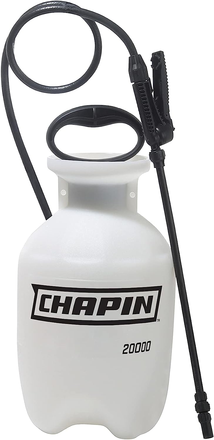 Chapin 20000 Made in USA 1 -Gallon Lawn and Garden Pump Pressured Sprayer, for Spraying Plants, Garden Watering, Weeds and Pests