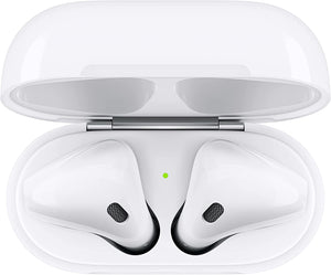 Apple AirPods (2nd Generation) Wireless Earbuds with Lightning Charging Case Included. Over 24 Hours of Battery Life, Effortless Setup. Bluetooth Headphones for iPhone