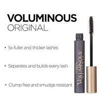 Load image into Gallery viewer, L&#39;Oréal Paris Makeup Voluminous Original Volume Building Waterproof Mascara, Carbon Black, 0.23 Fl Oz