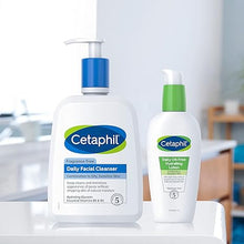 Load image into Gallery viewer, Cetaphil Face Wash, Daily Facial Cleanser for Sensitive, Combination to Oily Skin, NEW 16 oz, Fragrance Free,Gentle Foaming, Soap Free, Hypoallergenic