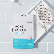 Load image into Gallery viewer, Avarelle Pimple Patches (40 Count) Hydrocolloid Acne Cover Patches | Zit Patches for Blemishes, Zits and Breakouts with Tea Tree, Calendula and Cica Oil for Face | Vegan, Cruelty Free Certified, Carbonfree Certified (40 PATCHES)