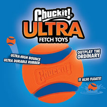 Load image into Gallery viewer, Chuckit! Ultra Ball Dog Toy, Medium (2.5 Inch Diameter) Pack of 2, for breeds 20-60 lbs