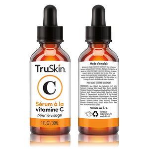 TruSkin Vitamin C Serum for Face – Anti Aging Face & Eye Serum with Vitamin C, Hyaluronic Acid, Vitamin E – Brightening Serum for Dark Spots, Even Skin Tone, Eye Area, Fine Lines & Wrinkles, 1 Fl Oz