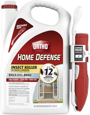 Ortho Home Defense Insect Killer for Indoor & Perimeter2 Kills Ants, Roaches, Spiders with No Odor and Fast Dry, 1.33Gal