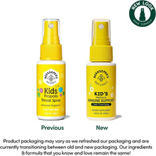 Load image into Gallery viewer, Kids Propolis Throat Spray - Natural Immune Support &amp; Sore Throat Relief - by BEEKEEPER&#39;S NATURALS - Has Antioxidants &amp; Gluten-Free (1.06 oz) Pack of 1 (Kids)