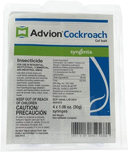 Load image into Gallery viewer, Syngenta 383920 Advion Cockroach Gel Bait 4 X 30 Gram Tubes Roach Control, 4 30, Brown