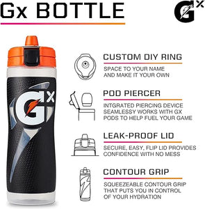 Gatorade Gx, Marble Black, 30 Oz