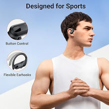 Load image into Gallery viewer, occiam Wireless Earbuds Bluetooth 5.3 Headphones 96Hrs Playback Sports Ear Buds with Microphone Earhook Waterproof in Ear Earphones LED Power Display Headset for Workout Running Black