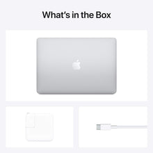 Load image into Gallery viewer, Apple 2020 MacBook Air Laptop M1 Chip, 13&quot; Retina Display, 8GB RAM, 256GB SSD Storage, Backlit Keyboard, FaceTime HD Camera, Touch ID. Works with iPhone/iPad; Silver