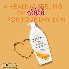 Load image into Gallery viewer, Jergens Ultra Healing Dry Skin Moisturizer, Body and Hand Lotion for Dry Skin, for Quick Absorption into Extra Dry Skin, with HYDRALUCENCE blend, Vitamins C, E, and B5, 32 Ounce