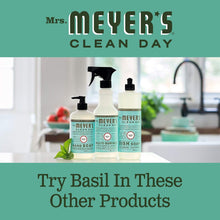 Load image into Gallery viewer, Mrs. Meyer&#39;s Hand Soap Refill, Made with Essential Oils, Biodegradable Formula, Basil, 33 fl. oz