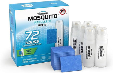 Thermacell Mosquito Repellent Refills; Compatible with Any Fuel-Powered Thermacell Repeller; Highly Effective, Long Lasting, No Spray, No Scent, No Mess; 15 Foot Zone of Mosquito Protection