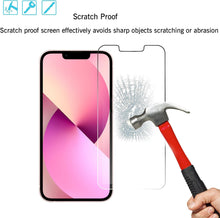 Load image into Gallery viewer, Ailun 2 Pack Screen Protector for iPhone 13 [6.1 inch Display] with 2 Pack Tempered Glass Camera Lens Protector,[9H Hardness]-HD[4 Pack]