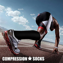 Load image into Gallery viewer, CHARMKING Compression Socks for Women &amp; Men Circulation (3 Pairs) 15-20 mmHg is Best Support for Athletic Running Cycling