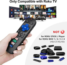 Load image into Gallery viewer, (Pack of 2) Replacement Remote Control Only for Roku TV, Compatible for TCL Roku/Hisense Roku/Onn Roku/Sharp Roku/Element Roku/Westinghouse Roku/Philips Roku Smart TVs (Not for Roku Stick and Box)