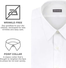 Load image into Gallery viewer, Van Heusen Men&#39;s Dress Shirt Regular Fit Poplin Solid