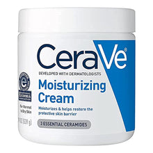 Load image into Gallery viewer, CeraVe Moisturizing Cream | Body and Face Moisturizer for Dry Skin | Body Cream with Hyaluronic Acid and Ceramides | Hydrating Moisturizer | Fragrance Free Non-Comedogenic | 19 Ounce