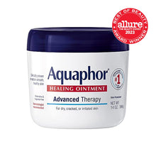 Load image into Gallery viewer, Aquaphor Healing Ointment, Advanced Therapy Skin Protectant, Dry Skin Body Moisturizer, Multi-Purpose Healing Ointment, For Dry, Cracked Skin &amp; Minor Cuts &amp; Burns, 14 Oz Jar