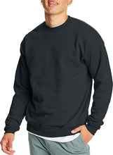 Load image into Gallery viewer, Hanes Men&#39;s EcoSmart Fleece Sweatshirt, Cotton-Blend Pullover, Crewneck Sweatshirt for Men (1 or 2 pack)