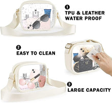 Load image into Gallery viewer, KETIEE Clear Crossbody Bag, Stadium Approved Clear Purse Bag for Concerts Sports Events Festivals