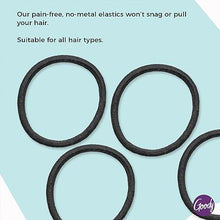 Load image into Gallery viewer, Goody Ouchless Womens Elastic Hair Tie - 30 Count, Black - 4MM for Medium Hair- Hair Accessories for Women Perfect for Long Lasting Braids, Ponytails and More - Pain-Free