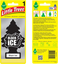 Load image into Gallery viewer, Little Trees Car Freshener, Black Ice, 10-Pack